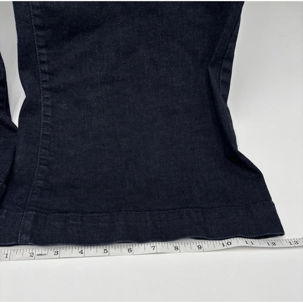 Lane Bryant Genius Fit Flare Jeans Womens 22 Dark Wash Stretch Bootcut 32 Inseam
